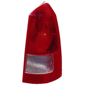 Ford Focus 2004-2007 Passenger Side Tail Light With Black Housing - FO2801192