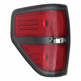 2010-2014 Ford F-150 Lightduty Pickup - Driver Side Tail Light Lens And Housing - FO2818150