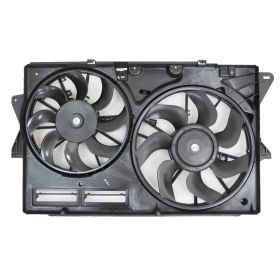 2013-2019 Ford Taurus - Radiator And Condenser Fan Assembly With Two Fans Side By Side  - FO3115199