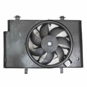 2014-2017 Ford Fiesta Hatchback - Radiator And Condenser Fan Assembly With One Big Fan - FO3115219