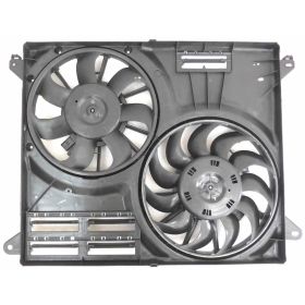 Ford Edge 2015-2019 Radiator And Condenser Fan Assembly With Two Fans Side By Side - FO3115223