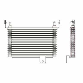 Ford Van Econoline 1997-2007 Automatic Transmission Oil Cooler Assembly - FO4050106