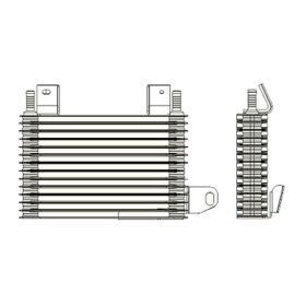 Ford Explorer 2006-2010 Automatic Transmission Oil Cooler Assembly - FO4050108