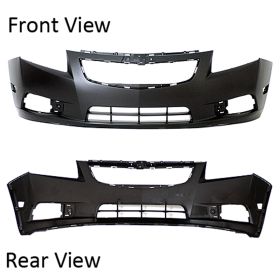 2011-2014 Chevrolet Cruze - Reconditioned Front Bumper Cover - GM1000924