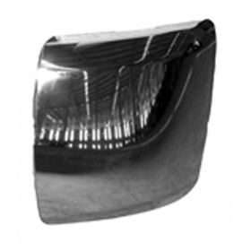 Chevrolet Pickup Chevy Silverado 2007-2010 Driver Side Front Bumper Chrome End - GM1016107