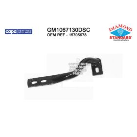 1999-2006 GMC YUKON XL Front Passenger Side Outer Bumper Brace - Diamond Standard - GM1067130DSC