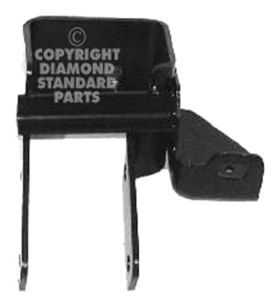 1999-2002 Gmc Sierra Pickup - Front Passenger Side Bumper Impact Bar Bracket - GM1067132