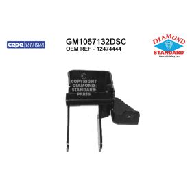 1999-2003 GMC YUKON XL Front Passenger Side Bumper Impact Bar Bracket - Diamond Standard - GM1067132DSC