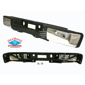 Chevrolet Pickup Chevy Silverado 2007-2013 Rear Step Bumper Assembly - GM1103148