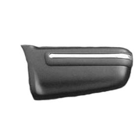 Chevrolet S10 Blazer 1998-2005 Driver Side Rear Bumper Extension [2-pieces W/nuts] For 4-door Ls/lt-models - GM1104144