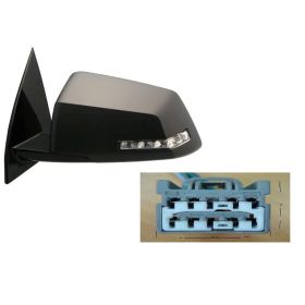 2008-2012 Gmc Acadia - Driver Side Power Door Mirror - GM1320398