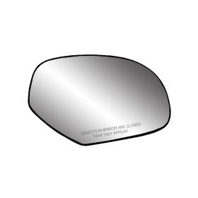 Cadillac Escalade Ext 2009-2013 Passenger Side Door Mirror Glass Assembly [encased In Backing] - GM1325137