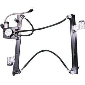 Chevrolet Pickup Chevy Silverado Classic 2003-2006 Driver Side Rear Power Window Regulator With Motor - GM1550114