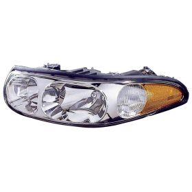 Buick Lesabre 2000-2005 Driver Side Head Light Lens And Housing - GM2518152C