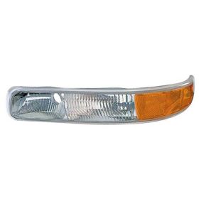 2000-2006 Chevrolet Suburban 1500 2500 - Front Driver Side Turn Signal/park/side Marker Light Lens And Housing - GM2520173