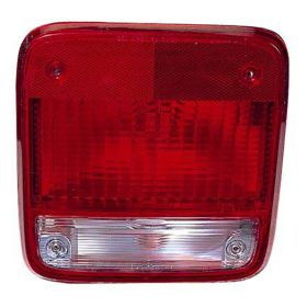 Chevrolet Van Chevy Fullsize 1985-1996 Driver Side Tail Light Lens - GM2800101