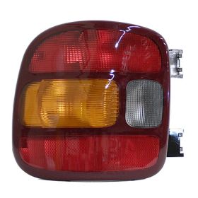 Chevrolet Pickup Chevy Silverado 1999-2003 Driver Side Tail Light Lens - GM2800136