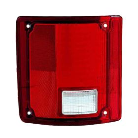 1973-1991 Chevrolet Suburban C K R V - Passenger Side Tail Light Lens - GM2801121