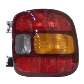 Chevrolet Pickup Chevy Silverado 1999-2003 Passenger Side Tail Light Lens - GM2801136