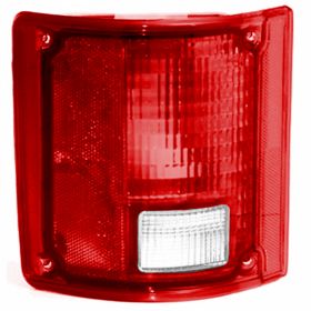 1973-1991 Gmc Suburban - Driver Side Tail Light Lens And Housing - GM2806102