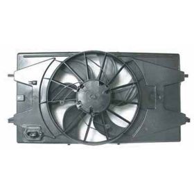 Chevrolet Cobalt 2005-2008 Radiator And Condenser Fan Assembly With Two Fans Side By Side - GM3115205