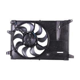 Chevrolet Spark 2016-2019 Radiator And Condenser Fan Assembly With One Big Fan - GM3115271