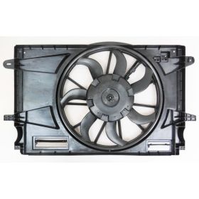 Chevrolet Cruze Sedan 2016 Radiator And Condenser Fan Assembly With One Big Fan - GM3115309