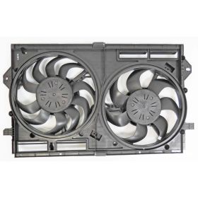 2016-2020 BUICK ENVISION Radiator And Condenser Fan Assembly With Two Fans Side By Side - GM3115325