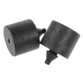 1968-1974 PLYMOUTH BARRACUDA Pair Of Rubber Bumpers For Rear Of Hood On 1970-74 Models - GMK213270768P