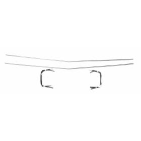 1968-1968 Dodge Charger - Outer Grille Molding - GMK216105568S