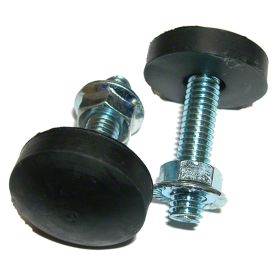 1965-1973 MERCURY COUGAR Pair Of Hood Adjustment Bumpers - GMK302020565P