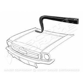 1964-1966 Ford Mustang - Hood To Cowl Seal - GMK3020280641