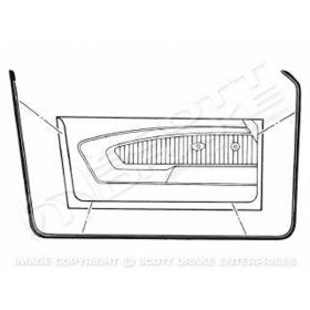 1964-1966 Ford Mustang - Window Crank Handle For Models Built After 3/8/65 - GMK302042564P