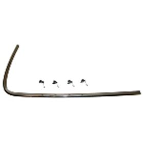 1967-1968 Ford Mustang - Driver Side Grille Molding - GMK302105567R