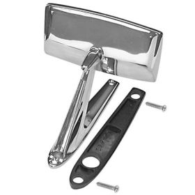 1967-1968 Ford Mustang - Driver Or Passenger Side Standard Non-remote Outside Rearview Mirror - GMK302141067