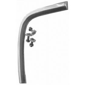 1967-1968 Ford Mustang - Passenger Side Quarter Panel Extension Moulding For Coupe And Convertible Models Excluding Gt/cs [california Special] And Shelby - GMK3021775671L