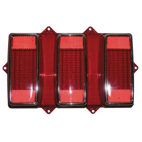 1969-1969 FORD MUSTANG Driver Or Passenger Side Tail Light Lens With Inner Bezels For All - GMK302284569S