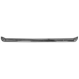 1971-1973 Ford Mustang - Bumper Face Bar Rear Chrome Without Pad Or Guard Holes - GMK302380071
