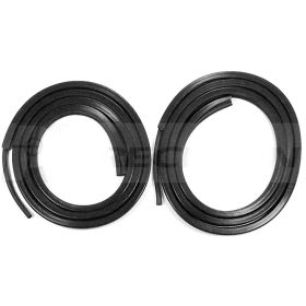 1980-1996 Ford Bronco - Door Window Guide Felt Kit - GMK314642580P