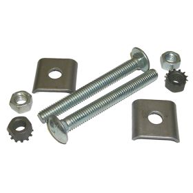 1962-1966 Chevrolet Nova 8-piece Fuel Tank Strap Hardware Kit