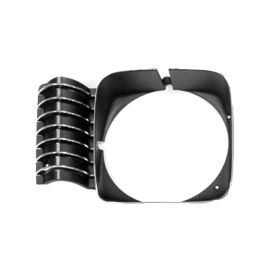 1969-1972 Chevrolet Nova - 16-piece Head Light Bezel Hardware Kit - GMK401206069L