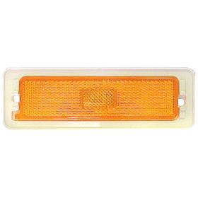 1970-1974 CHEVROLET NOVA Driver And Passenger Side Pair Of Amber Marker Light Assemblies - GMK401214070P