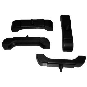 1968-1981 Chevrolet El Camino - 4-piece Set Of Radiator Mount Cushions For Models With 3-row Radiators - GMK4012326681S