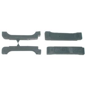 1973-1991 Chevrolet Suburban C K R V - 4-piece Set Of Radiator Mount Cushions For Models With 3-row Radiators - GMK4012326682S