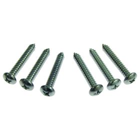 1968-1972 PONTIAC TEMPEST 6-Piece Door Armrest Base Screw Set - GMK401292368S