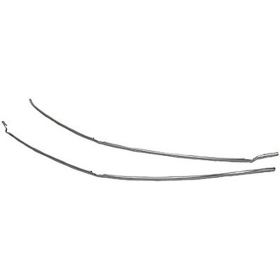 1967-1968 PONTIAC FIREBIRD Driver And Passenger Side Pair Of Door Edge Guards - GMK402041567P