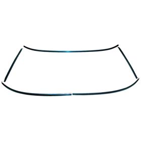 1967-1969 PONTIAC FIREBIRD Windshield Reveal Moulding Set For Convertible Models - GMK4020525671S