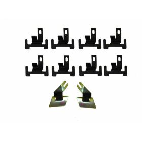 1967-1975 PONTIAC FIREBIRD 10-Piece Windshield Lower Moulding Clip Set For Camaro/Firebird - GMK4020525674K