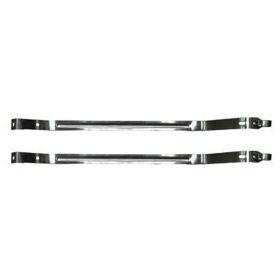 1967-1969 Chevrolet Camaro Pair Of Stainless Steel Fuel Tank Straps