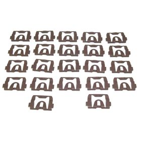 Chevrolet Camaro 1970-1981 22-piece Front Upper/side Reveal Moulding Clip Set - GMK4021525701S